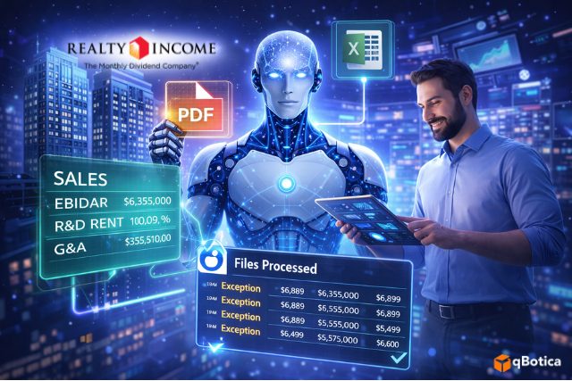 How qBotica enabled P&L Automation for a Real Estate leader?